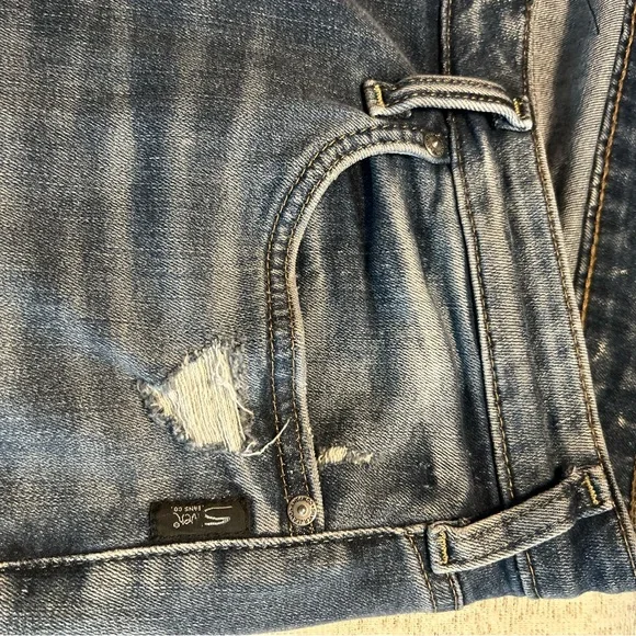 Silver Jeans Blue Straight Denim - Picture 2 of 5